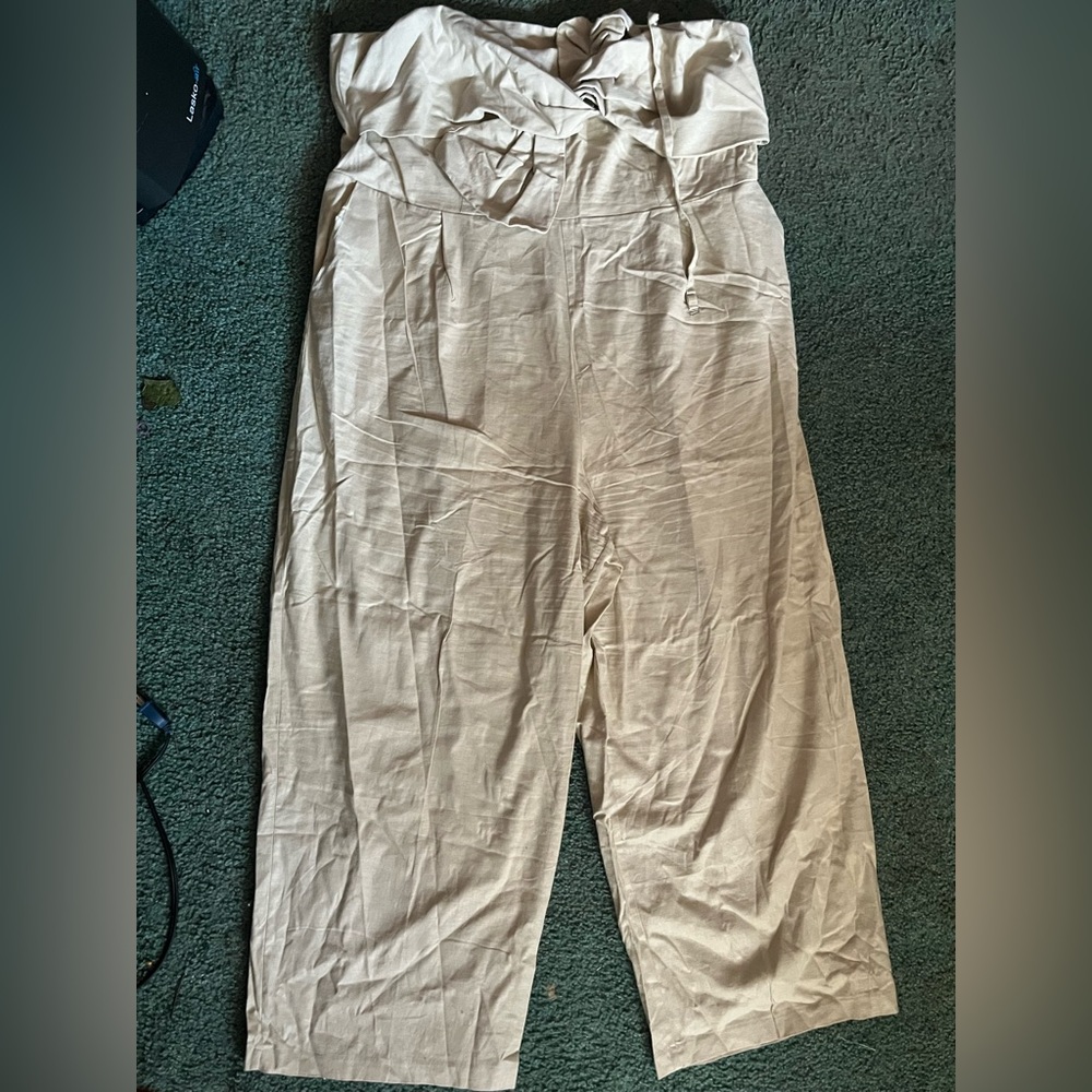 Khaki Eloquii Romper